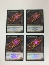 Lot of 4 - Playset - Terror Pit Girdle - World of Warcraft TCG WOW - NM