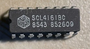 Solid State SCL4161BC Contatore sincrono 4 bit - NOS - Foto 1 di 1