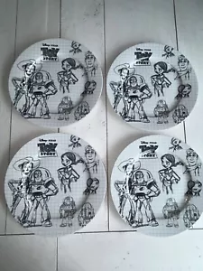 Disney Pixar Skizzenbuch Toy Story 10,5" Speiseteller 4er Set NEU - Bild 1 von 3