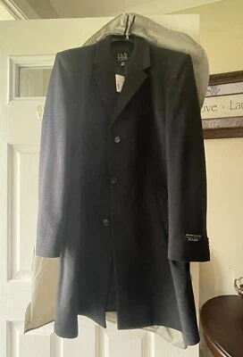 Joseph A. Abrigo Bank Traditional Fit mezcla lana. Talla 42 Gris Reg - Nuevo. Foto 1 de 4