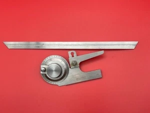 Brown & Sharpe 599-496-12 UNIVERSAL BEVEL PROTRACTOR, 12" IN STOCK! - Picture 1 of 4