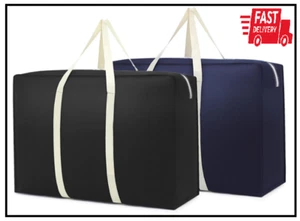 2pcs Extra Large Moving Bags Heavy Duty Moving Bags for Clothes Storage Bags,... - Picture 1 of 2