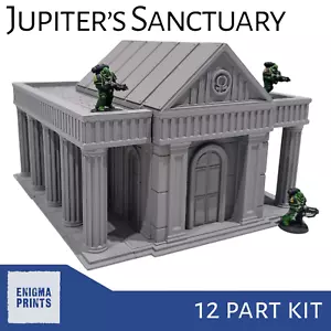 Jupiter’s Sanctuary - 28mm Imperial 3D Printed Terrain for Tabletop Wargaming - Picture 1 of 8