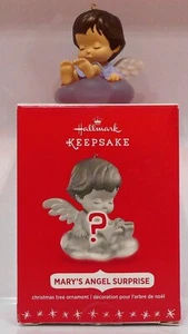 2016 Hallmark ~MARY’S ANGEL SURPRISE~ ~LAVENDER~ ~NIB~ Ships FREE - Picture 1 of 8