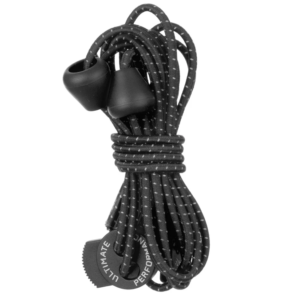 Ultimate Performance Lacets Élastiques Réfléchissants Tactique Sport Shoe Noir - Photo 1/1