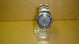 NEU UHR FÜR HERREN JAPAN UHRWERK EDELSTAHLBODEN BASISMETALL LÜNETTE - Bild 1 von 10