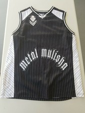 1999 Metal Mulisha Black/White/  Sleeveless Tank Top Jersey  - Men's Size L