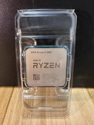 AMD Ryzen 5 3600 R5-3600 6-core CPU Twelve-thread 3.6GHz/32M AM4 processor - Image 1 of 4
