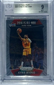 Kyrie Irving #387 BGS 9 Panini Prizm 2015-16 Graded Mint Basketball - Picture 1 of 2