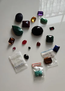 smaragd / saphir - Edelsteine sammlung - Bild 1 von 2