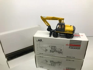 CONRAD 2843 FURUKAWA W735 LS TRONIC MONBLOCK WHEEL EXCAVATOR -1:50- GOOD IN BOX - Picture 1 of 9