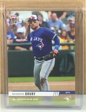 2019 TOPPS NOW ROAD TO OPENING DAY #OD-66 BRANDON DRURY BLUE JAYS PRINT RUN 451