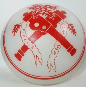 Marines Corp Semper Fi Glasschirm Deckenleuchte Befestigung Mann Höhle Bar rot weiß - Bild 1 von 9