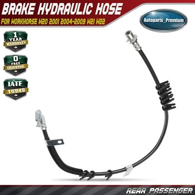 Manguera hidráulica de freno trasero derecho pasajero para Workhorse W20 2001 2004-2009 W21 W22 Foto 1 de 4