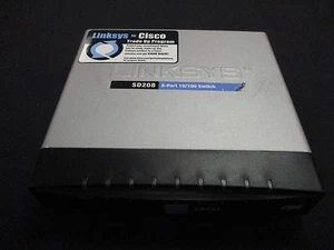 Linksys SD208 Used 8-port 10/100 Switch With Switching Power Supply - Picture 1 of 8
