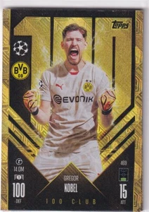 Topps Match Attax Champions League 24/25 No. 469 Gregor Kobel 100 Club - Picture 1 of 1