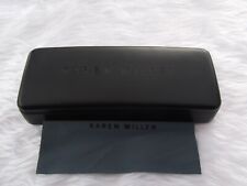 Used - Karen Millen black glasses / sunglasses case & cloth -proceeds to charity