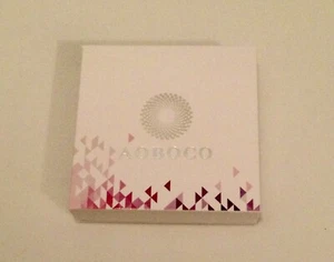 "Scatola regalo bianca vuota con rosa ""Aoboco"" 3"" x 3" - Foto 1 di 2