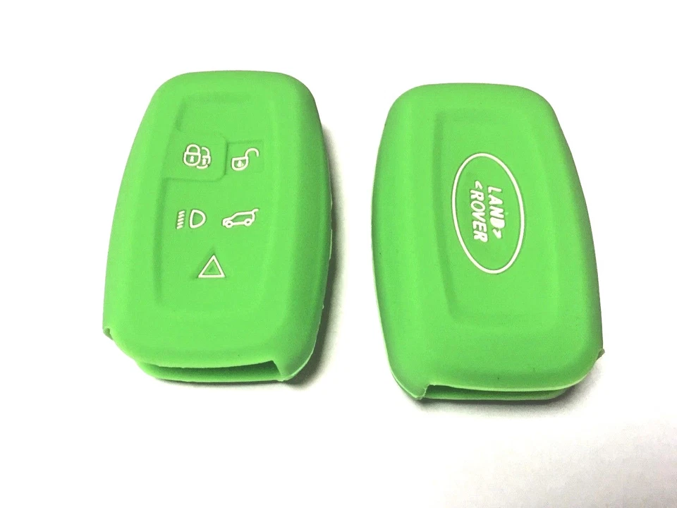QUALITY SILICONE 5 BUTTON SMART KEYFOB PROTECTOR CASE RANGE ROVER DISCOVERY L322 — 第 1/1 张图片
