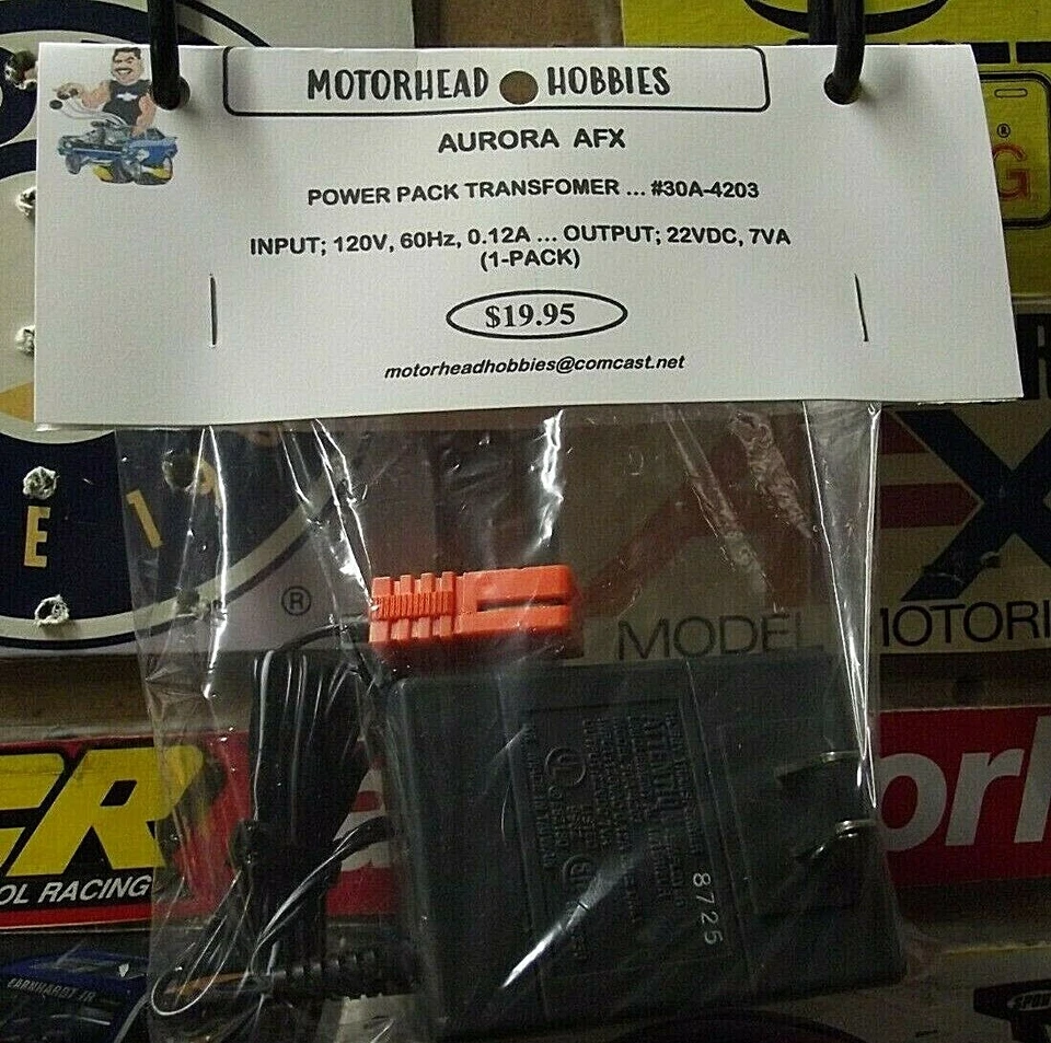 AURORA  AFX, 22Volt HIGH PERFORMANCE POWER PACK TRANSFORMER, #30A-4203 - Image 1 of 1
