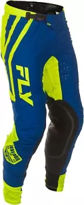 Fly Racing Lite Lancer Pants Navy/Hi-Vis Sz 28 C378-73528 - Picture 1 of 4