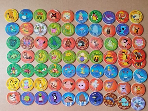 COLECCION COMPLETA 70 +2 POKEMON TAZOS 3 EN BUEN ESTADO 2001 TAZO TASO VER FOTOS - Imagen 1 de 19
