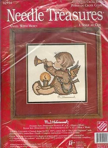Stickpackung von Hummel # Angel with Horn, in Kreuzstich - Bild 1 von 1