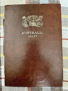 Australia Penny Coins In Dansco Folder Incomplete Set 64 Coins (broken folder) - Picture 1 of 5