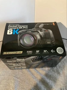 BlackmagicDesign Pocket Cinema Camera 6k Pro EF Mount BMPCC Black Tested - Picture 1 of 14