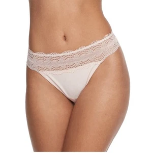 SO Medallion Lace Thong  Panties Intimates CAN83-005 Dream Cloud Pink Medium - Picture 1 of 1
