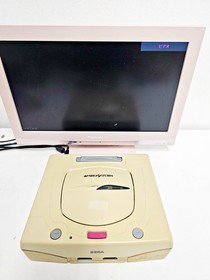 Sega Saturn White Console JUNK 308 Japan