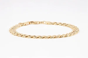 7,5" 14k Gelbgold Panzerkette Armband (14,93g.) - Bild 1 von 2