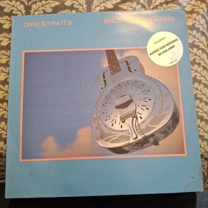 DIRE STRAITS "BROTHERS IN ARMS" VINYL LP 1985 VG+ - Picture 1 of 4