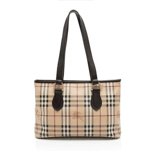 Burberry Haymarket Check Regent Medium Tote - Picture 1 of 18