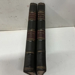 1879 Vol. 3,4 Cassell "PICTURESQUE EUROPE" Steel & Wood Engravings 9.75”x12.5” - Picture 1 of 24