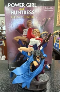 DC Direct Power Girl & Huntress Legacy Statue LE #333/1100 with Box + COA - Picture 1 of 15