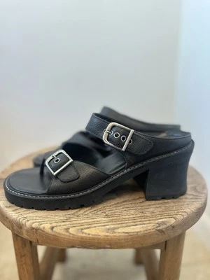 Женские 8 Ipanema Y2K черный коренастый сандалии с пряжкой Summer нарядный/повседневный - Изображение 1 из 4