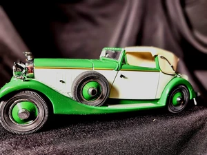 RARE Danbury Mint 1934 Hispano-Suiza J12 1:24 Scale Green Inv. #3197 - Picture 1 of 7