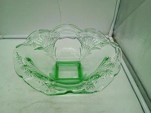 Diadem Chantilly grün Kompott Gänseblümchenmuster - Bild 1 von 11