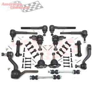1988 - 1992 Chevrolet GMC K1500 4x4 Lifetime Ball Joint Tie Rod Idler Pitman Kit - Foto 1 di 10