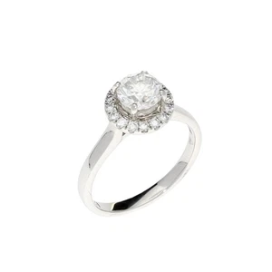 18ct White Gold Diamond Engagement Ring - 1.21ct - 3.9g - Picture 1 of 4