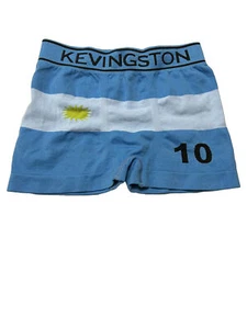 Kevingston Argentina Flag Rugby The Big Boxer Shorts Boys Size 8 - Picture 1 of 10