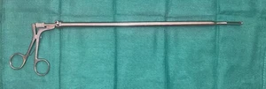 Laparoscopic Grasping Forceps with Teeth (3 X 2) 10mm x 33cm with Suction Port - Picture 1 of 2