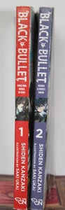 Black Bullet Vol. 1 & 2 Manga Lot - Yen Press - Morinohon - Picture 1 of 6