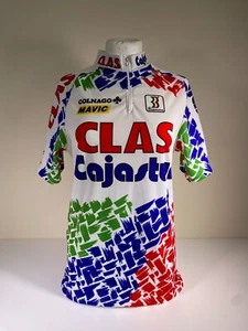 Vintage Clas Cajastur Cycling Team Radtrikot 90er Made in Italy Gr. XXL - Bild 1 von 15