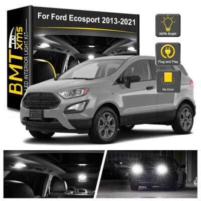 For Ford EcoSport 2013-2021 LED Interior Light Revese License Plate Light Bulbs Foto 1 de 4
