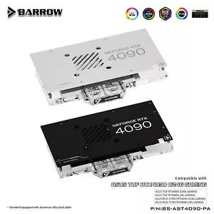 Barrow GPU Wasserblock für ASUS TUF GeForce RTX4090 24G /O24G GAMING mit Backplate - Bild 1 von 11