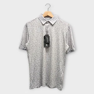 Galvin Green Golf Men's Polo Shirt Mack (Gray/White) - Small (S) - Picture 1 of 2