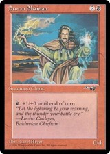STORM SHAMAN ~mtg NM Alliances Com xBoth Art