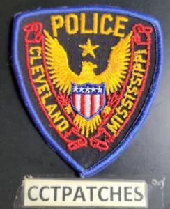 CLEVELAND, MISSISSIPPI POLICE SHOULDER PATCH MS - Picture 1 of 2